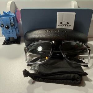 Oakley Holbrook Rx Flawed with a chip Black fade optical